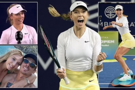 Cặp "tiên đồng ngọc nữ" tennis: Ái tình thăng hoa, sự nghiệp thăng tiến