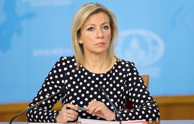Phát ngôn viên Bộ Ngoại giao Nga Maria Zakharova cáo buộc các đại sứ phương Tây tại Moscow can thiệp công việc nội bộ Nga. Ảnh: TASS