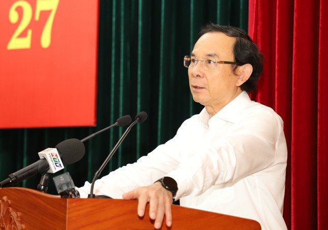 Theo Bí thư Nguyễn Văn Nên, Vạn Thịnh Phát là vụ án chưa từng có đối với TPHCM (ảnh: Ngô Tùng)