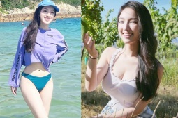 Bí quyết để 2 hot girl hái trái cây "hot" trên MXH có làn da trắng mịn, vóc dáng nuột nà