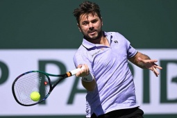 Thể thao - Indian Wells ngày 2: Wawrinka thua đau, Raonic thắng Nagal