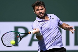 Thể thao - Indian Wells ngày 2: Wawrinka thua đau, Raonic thắng Nagal