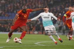 Bóng đá - Kết quả bóng đá Roma - Brighton: Dybala - Lukaku chói sáng, đại thắng khó ngờ (Europa League)