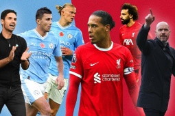 Liverpool - Man City ngăn Arsenal "lên đỉnh", bước ngoặt đua top 4 với MU (Clip 1 phút Bóng đá 24H)