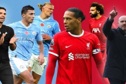 Bóng đá - Liverpool - Man City ngăn Arsenal "lên đỉnh", bước ngoặt đua top 4 với MU (Clip 1 phút Bóng đá 24H)