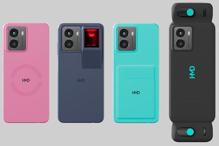 Hình ảnh gợi ý những chi tiết thú vị xung quanh smartphone đầu tiên mang thương hiệu&nbsp;HMD.