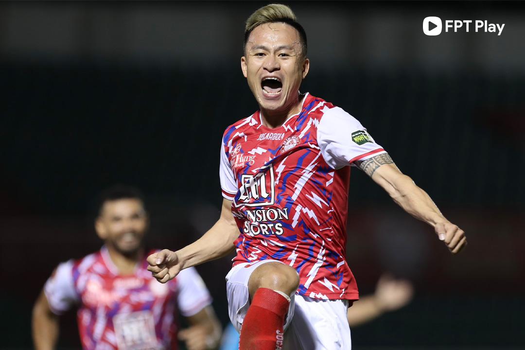 CLB TP.HCM sở hữu lối đá phòng ngự phản công vô cùng khó chịu. (Ảnh: FPT Play)