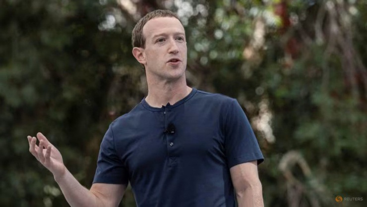 Giám đốc điều hành Meta - tỉ phú Mark Zuckerberg. Ảnh: REUTERS