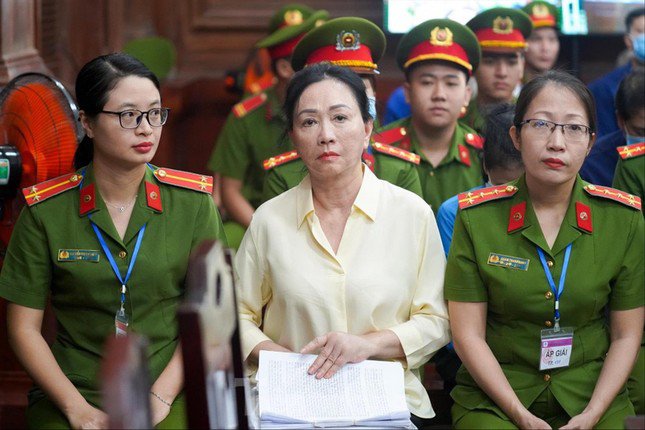Bà Trương Mỹ Lan tại phiên xử ngày 8/3 Ảnh: Phạm Nguyễn