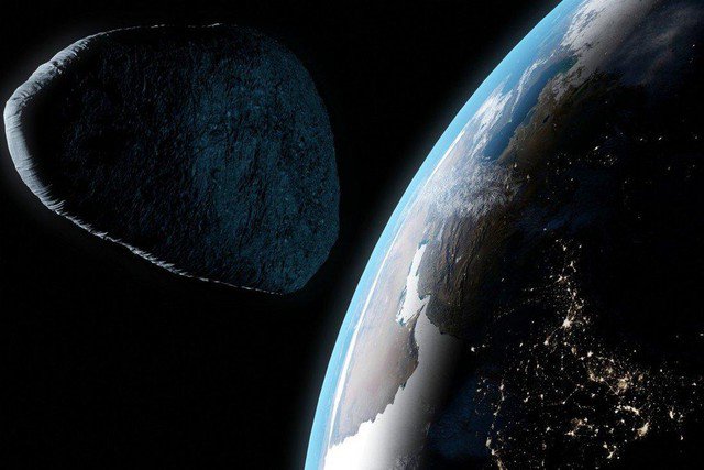 Vật thể đường kính trên 330 m Apophis sẽ đến gần Trái Đất năm 2029 theo chu kỳ 8 năm của nó - Ảnh: SPACE.COM