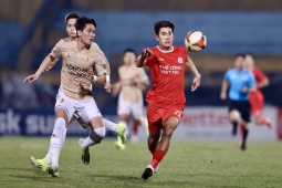 Bóng đá - Video bóng đá Thể Công Viettel - CAHN: Đại thắng 3 sao, tâm điểm Nhâm Mạnh Dũng (V-League)