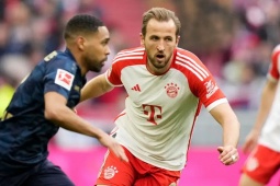 Bóng đá - Video bóng đá Bayern Munich - Mainz: 8 bàn &quot;hủy diệt&quot;, Kane lập hat-trick (Bundesliga)