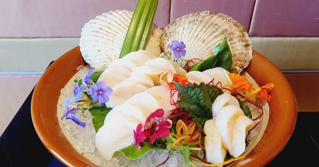 日本の新鮮なホタテ貝がベトナムに初登場
