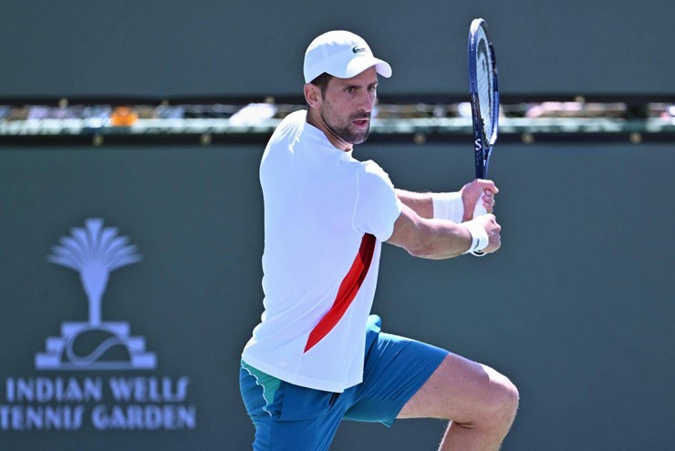 Djokovic quyết tâm lần thứ 6 vô địch Indian Wells&nbsp;