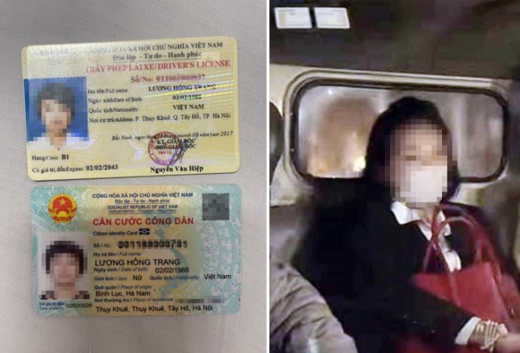 Danh tính của nữ tài xế ô tô liên quan đến vụ việc va chạm giao thông trên phố Trần Cung.