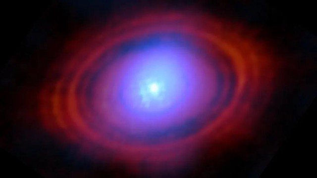 Đĩa tiền hành tinh HL Tauri - Ảnh: ALMA (ESO/NAOJ/NRAO)