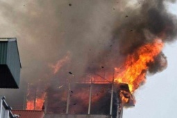 Tin tức trong ngày - Cháy hai ngôi nhà ở Hà Nội