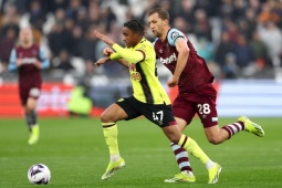 Video bóng đá West Ham - Burnley: Rượt đuổi 4 bàn, ấn định phút bù giờ (Ngoại hạng Anh)