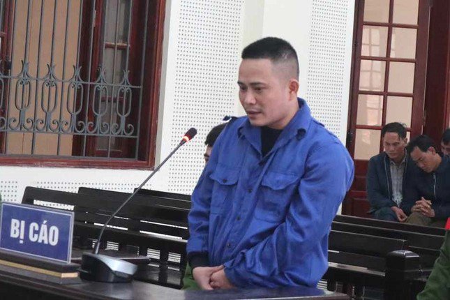 Bị cáo Nguyễn Hữu Điệp tại tòa