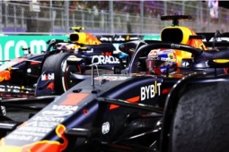 Thể thao - Đua xe F1, thống kê Saudi Arabian GP: Tân binh Ferrari "ghi điểm" trong ngày Red Bull thắng 1-2