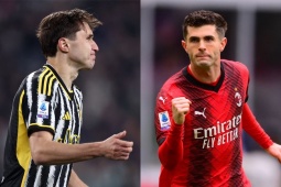 Bóng đá - Rực lửa vòng 28 Serie A: Juventus sảy chân, bị AC Milan vượt mặt