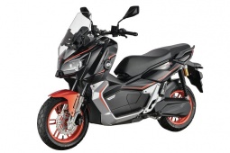 Thế giới xe - QJMoto OMO-03 trình làng, xe máy điện đắt gấp đôi SH sở hữu nhiều trang bị ấn tượng