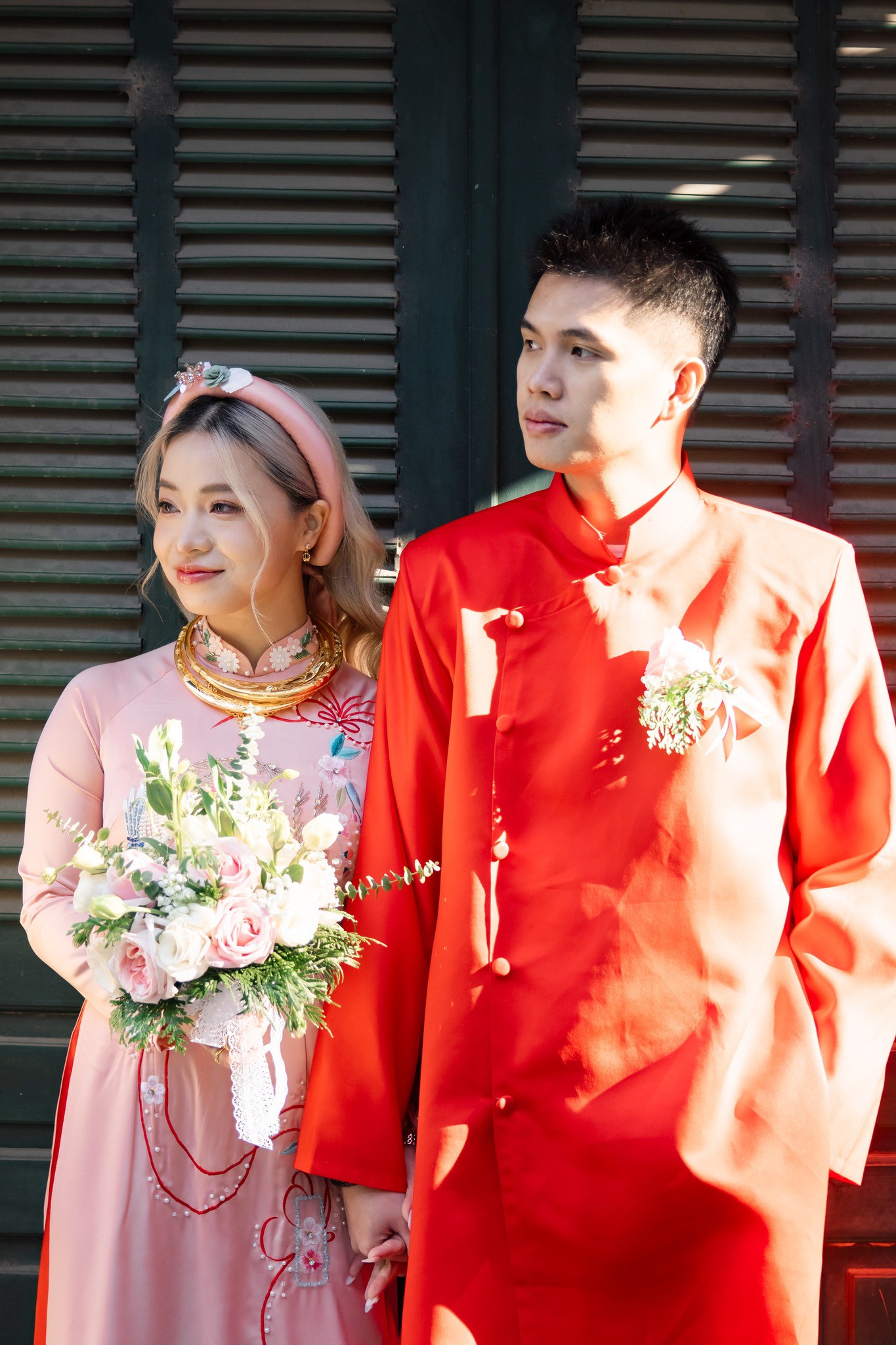 Charles và Kim Chi Sun về chung một nhà sau 5 năm hẹn hò.