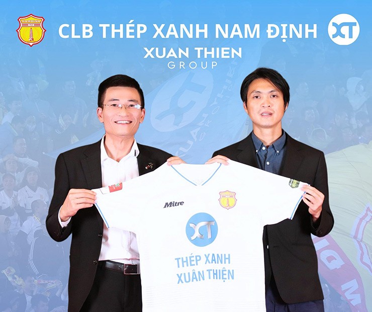 Tuấn Anh chính thức ra mắt CLB Nam Định