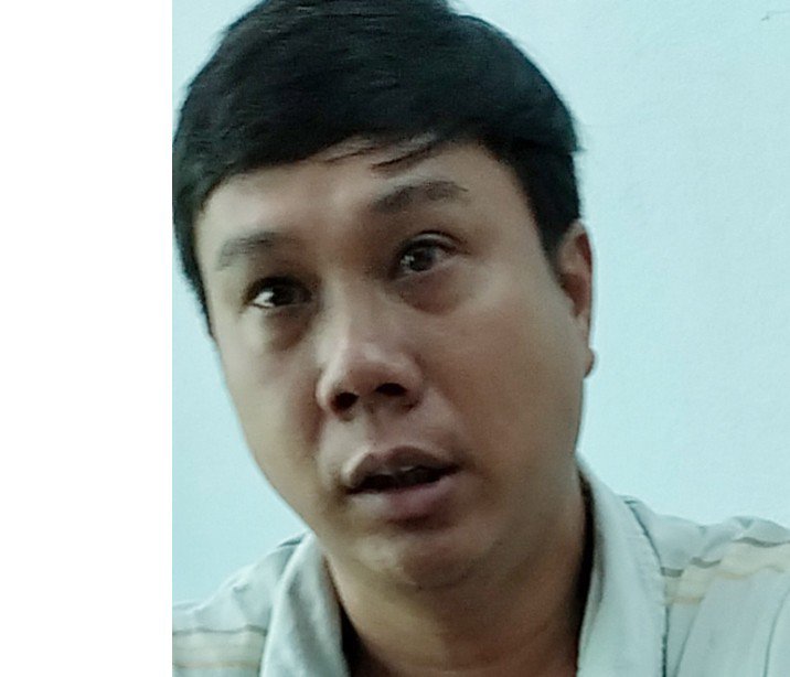 Phạm Phú Hoàng Duy khi bị bắt quả tang. Ảnh: CÔNG AN PHÚ YÊN