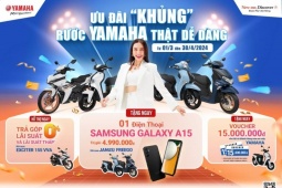 Xe máy - Xe đạp - Ưu đãi “khủng”, mừng lễ lớn - Rước xe Yamaha thật dễ dàng cùng Yamaha Motor Việt Nam