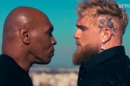 Võ sỹ vĩ đại nhất Mike Tyson tập 30 giây nằm nghỉ 1 tuần, vẫn đấu "ông cháu" Jake Paul