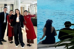 Phim - Dàn sao "Cô đi mà lấy chồng tôi" du lịch Việt Nam, nhan sắc của Park Min Young gây sốt