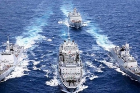 Nga điều tàu chiến tập trận chung với Trung Quốc, Iran