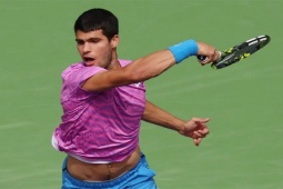 Thể thao - Video tennis Marozsan - Alcaraz: Nhanh gọn 2 set, "đòi nợ" thành công (Indian Wells)