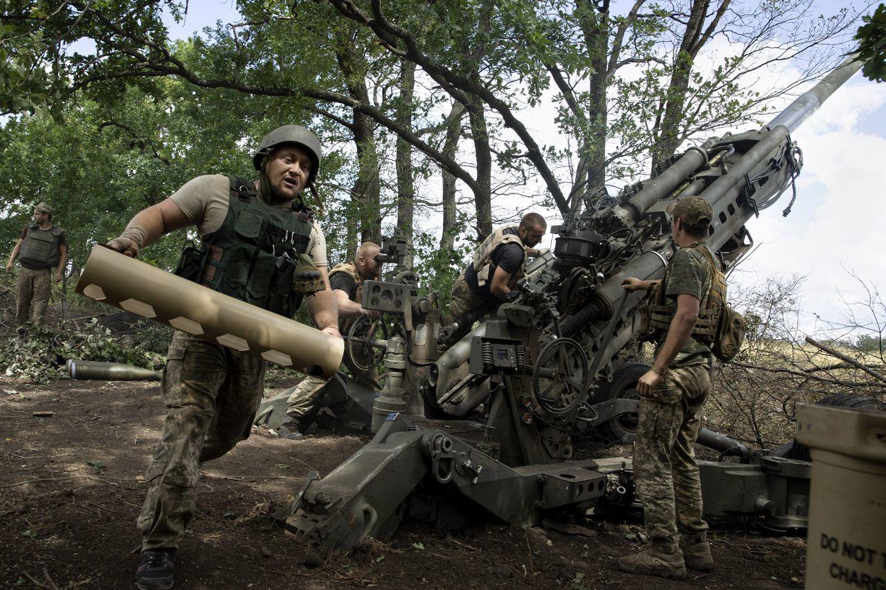 Binh sĩ Ukraine chiến đấu trong xung đột với Nga.