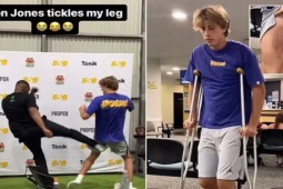 Thể thao - Ngông cuồng fan "xin đòn" nhà vô địch UFC, vào viện ngay lập tức