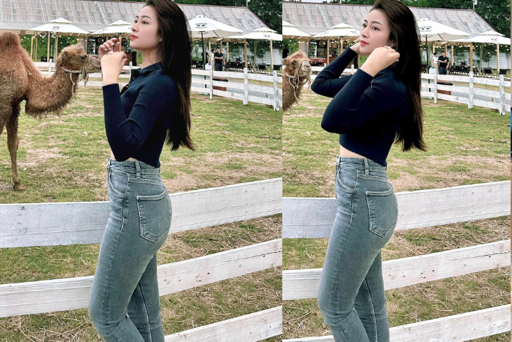 Đời thường, cô hạn chế make up, chú trọng dưỡng ẩm, cấp đủ nước cho làn da.&nbsp;
