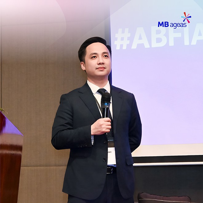 Ông Đỗ Tuấn Anh – Phó Tổng giám đốc MB Ageas Life tham dự với vai trò chuyên gia