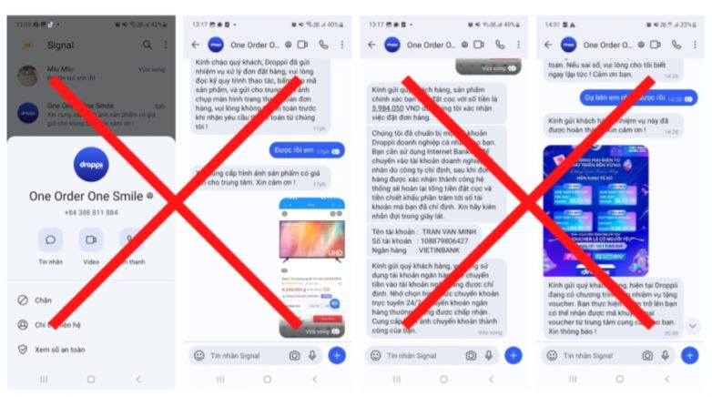 Cảnh báo chiêu trò mạo danh các doanh nghiệp, thương hiệu uy tín để lừa đảo - 5