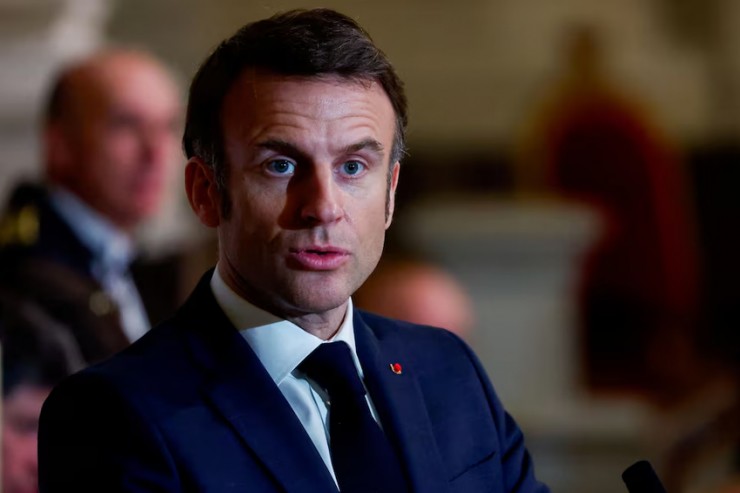 Tổng thống Pháp - ông Emmanuel Macron. Ảnh: REUTERS