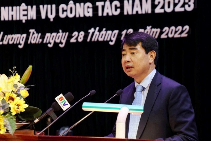 Ông Lê Tuấn Hồng - Cựu Bí thư huyện ủy Lương Tài. Ảnh: bacninh.gov.vn