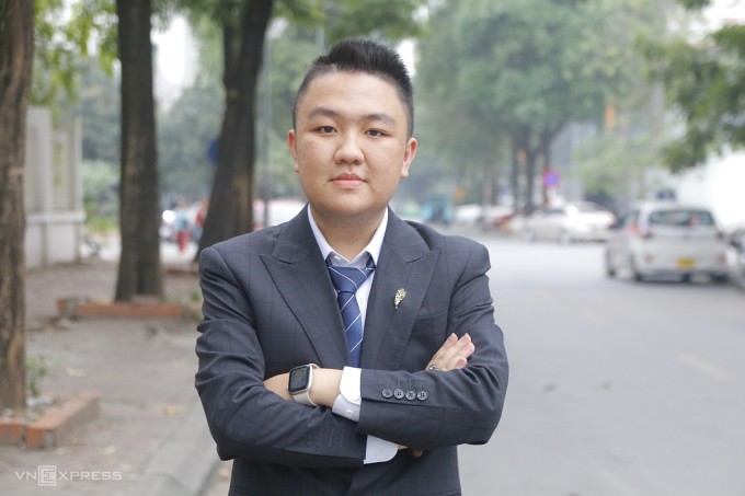 Nguyễn Hoàng Dương, thủ khoa đầu ra của trường Đại học Kinh tế Quốc dân năm 2024. Ảnh: Thanh Hằng