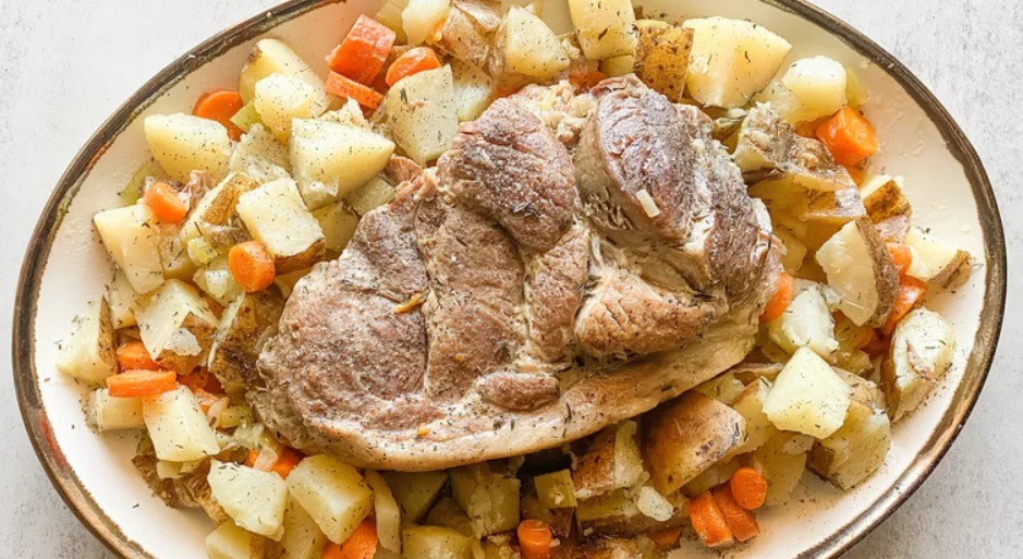 Công thức nạc vai hấp ngon mềm, đưa cơm - 6