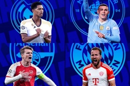 Bóng đá - Bốc thăm Champions League: Arsenal đối đầu Bayern, Real đá &quot;chung kết sớm&quot; Man City