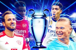 Bóng đá - 4 cặp tứ kết Cúp C1: Báo Anh chờ Real đấu Man City nảy lửa, fan Arsenal tự tin