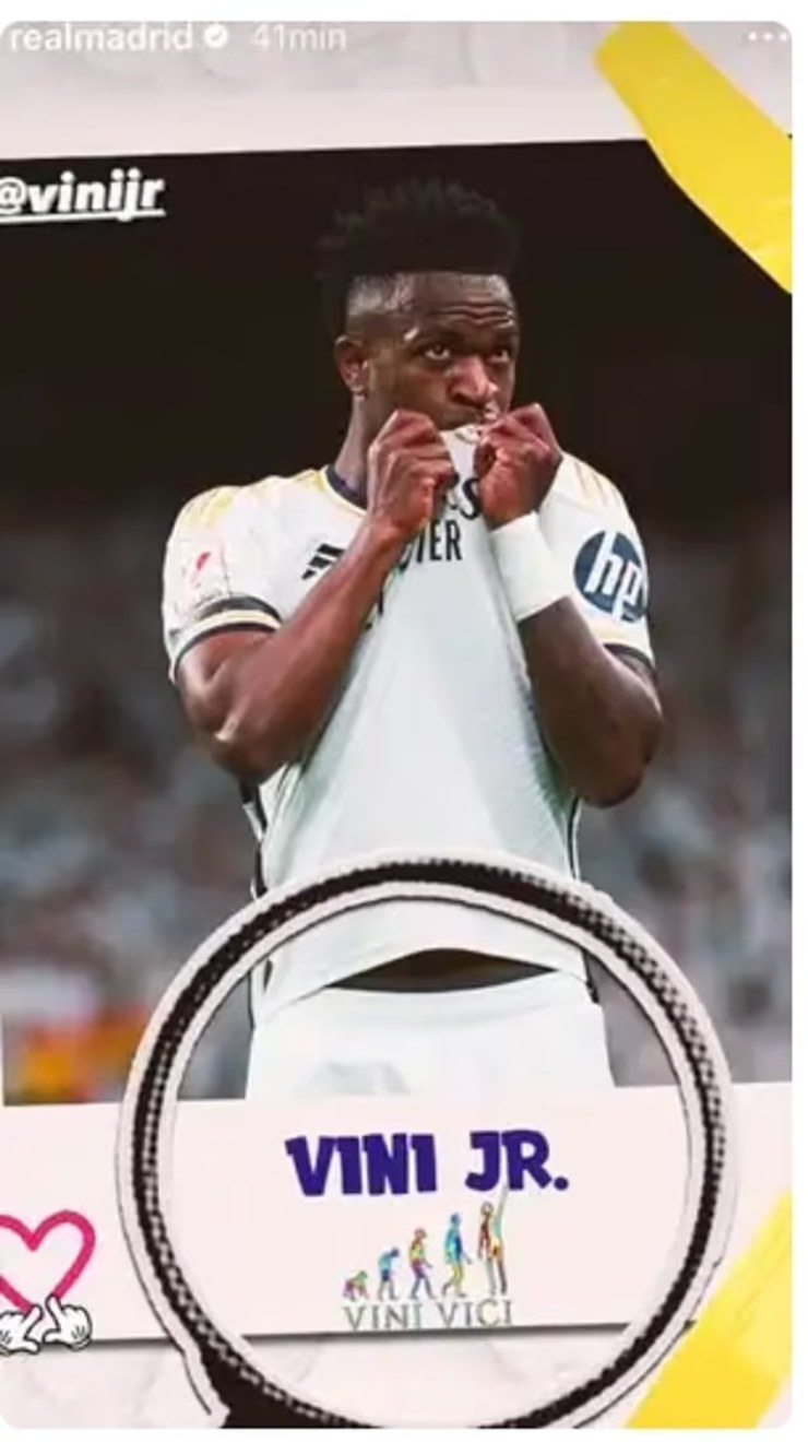 Hình ảnh Real Madrid đăng tải khiến Vinicius giận dữ