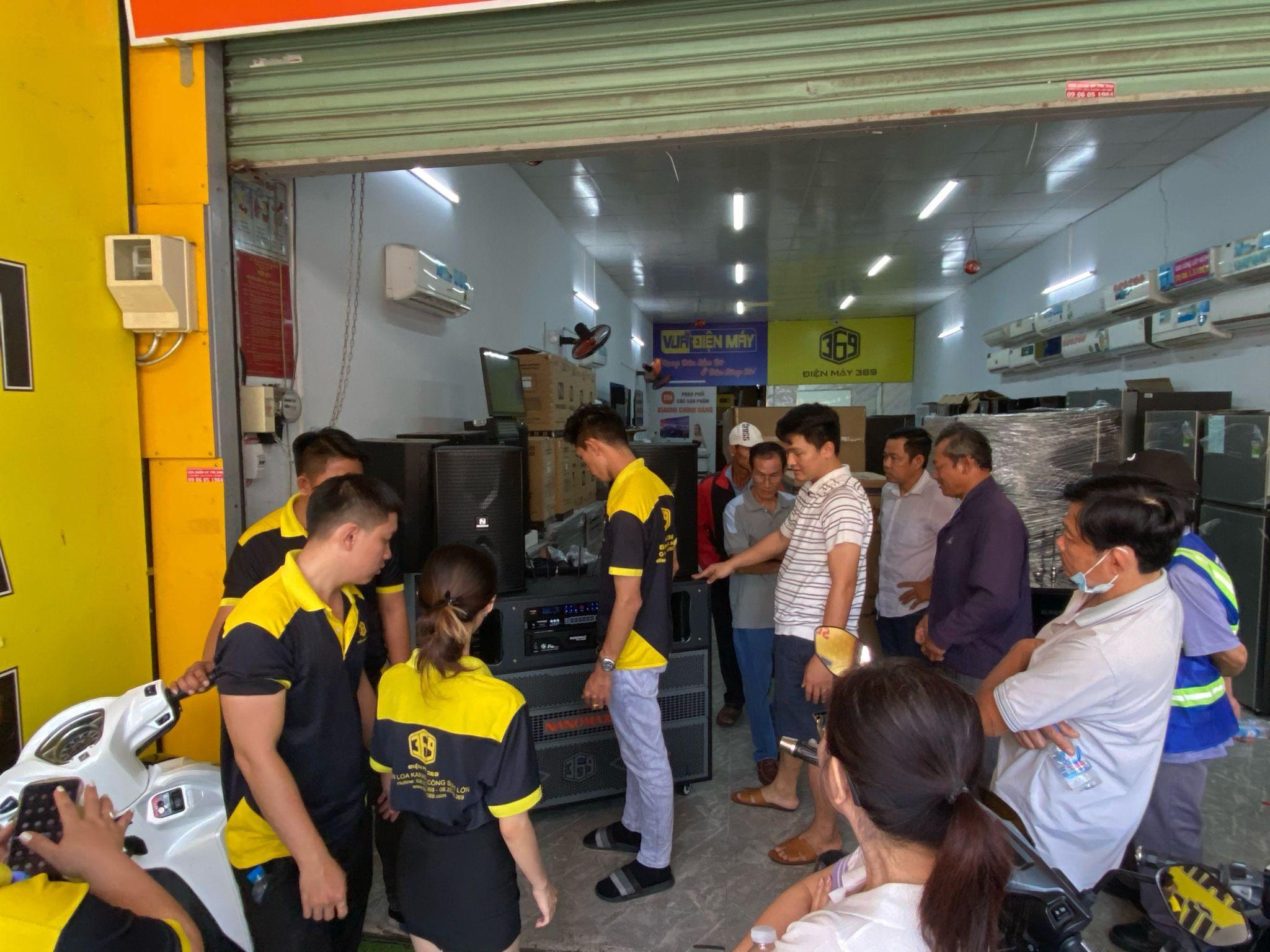 Điện Máy 369 - “ông trùm” bán loa kéo trả góp uy tín được đông đảo khách hàng biết đến