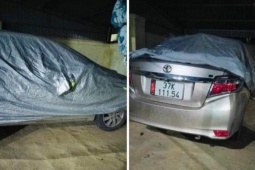 Ô tô "biến mất" ở thành phố Vinh được tìm thấy ở trạm y tế xã xa 50km