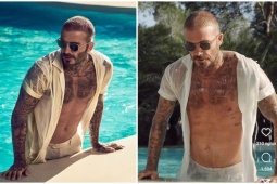 Beckham U50 vẫn "gây bão" MXH với khoảnh khắc đánh bật các thanh niên trai tráng