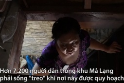 Sống chen chúc trong khu Mả Lạng